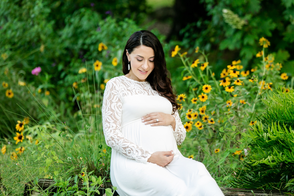 winter park maternity session